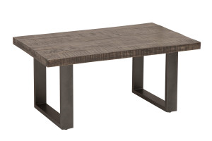 Stolik kawowy Nori 100 cm szare Mango Invicta
