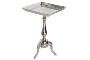 Stolik kawowy Lord 55 cm srebrny Invicta