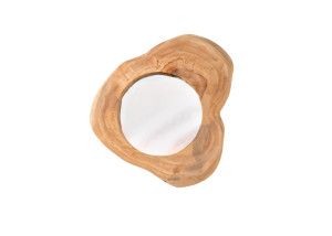 Lustro Tel 31 cm Teak Invicta