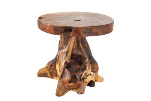 Stolik kawowy Tor 40 cm Teak Invicta