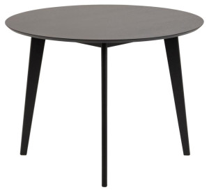 Stół Roxby 105cm okrągły czarny Actona