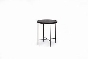 Stolik kawowy TRE 430 czarny dąb