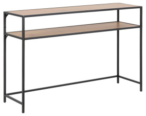 Konsola Seaford brązowy-czarny 120-35cm Actona