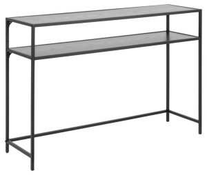 Konsola Seaford czarny 120-35cm Actona