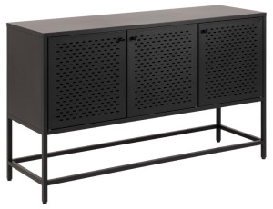Komoda Newcastle 125-40-75cm czarny Actona
