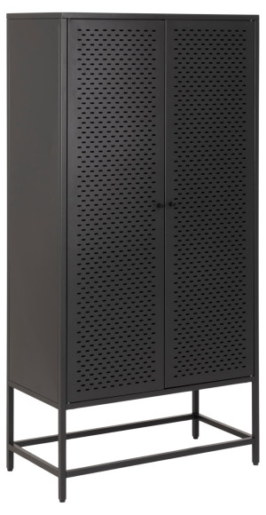 Komoda Newcastle 80-40-160cm czarny Actona