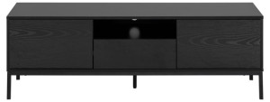 Szafka Seaford 140cm naturalny-czarny Actona