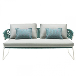 Sofa LISA FILÒ - rama w kolorze linen