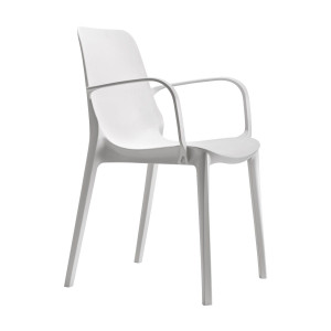 Krzesło Ginevra - linen z podłokietnikami