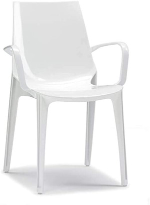 Krzesło Vanity Arm Scab Design - białe