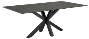 Stół Heaven czarny 200 cm Actona