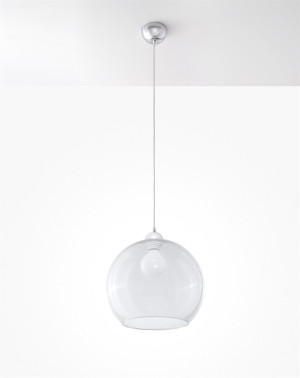 Lampa wisząca Ball transparentny