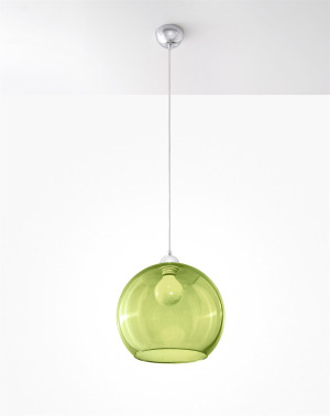 Lampa wisząca Ball zielona