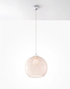 Lampa wisząca Ball szampański
