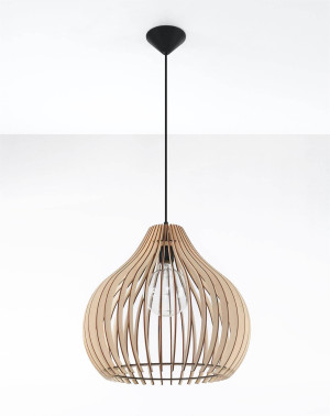 Lampa wisząca Aprilla naturalna