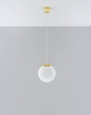 Lampa wisząca Ugo 20 złota