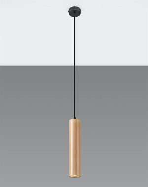 Lampa wisząca Lino 1 naturalna