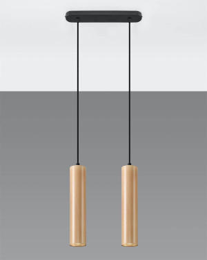 Lampa wisząca Lino 2 naturalna