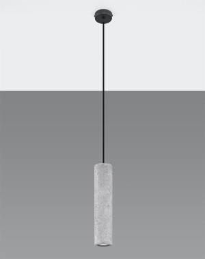 Lampa wisząca Luvo 1 szara