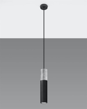 Lampa wisząca Borgio 1 czarna
