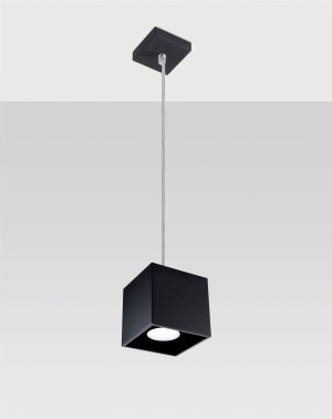 Lampa wisząca Quad czarny