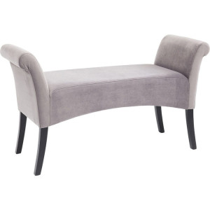 Ławka Motley Velvet Silvergrey