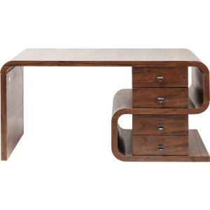 Biurko Soft Snake Walnut 150x70 cm