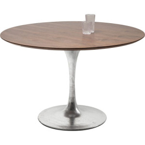 Stół Invitation Set Walnut Zinc śr. 120 cm