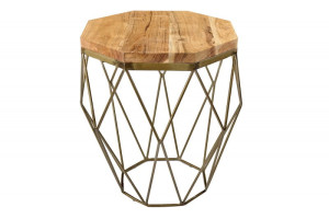Stolik kawowy Diamond 50 cm Mango - Invicta
