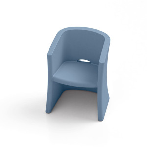 Fotel Breeze jasnoniebieski ZFR - Lyxo Design