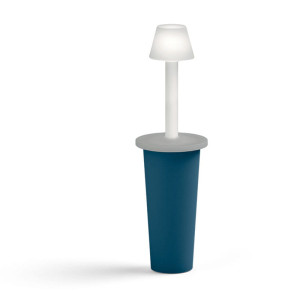 Stół barowy Mai Tai RGBW LED ciemnoniebieski - Lyxo Design