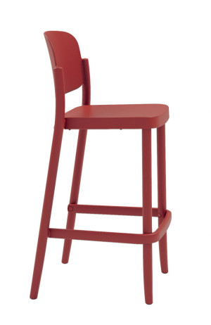 Hoker Piazza 65 cm bordowy - Colos