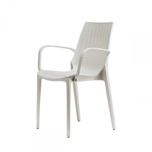 Krzesło Lucrezia z podłokietnikami - linen 24H
