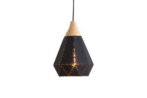 Lampa wisząca Northern I czarna 24h