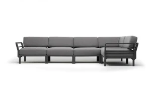 Sofa Maximo stelaż kolor Basalto - Nardi