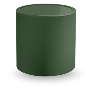 Stolik kawowy Cylinder ciemnozielony SMD - Lyxo Design