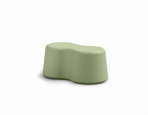 Ławka Peanuts 2 zielony AGT - Lyxo Design