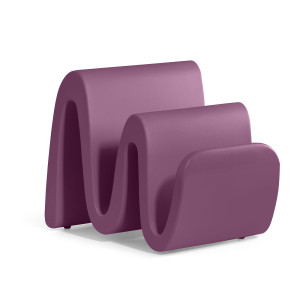 Stojak na gazety Wave fioletowy AMT - Lyxo Design
