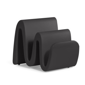 Stojak na gazety Wave antracytowy ONC - Lyxo Design