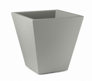 Donica Loto Square Pot jasnoszary ARG - Lyxo Design