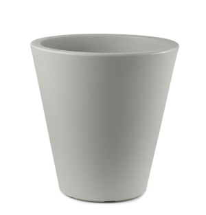 Donica Loto Round Pot jasnoszary ARG - Lyxo Design