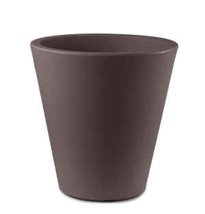Donica Loto Round Pot jasnobrązowy TPZ - Lyxo Design