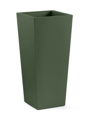 Donica Gaia Square Cache-Pot ciemnozielony SMD - Lyxo Design