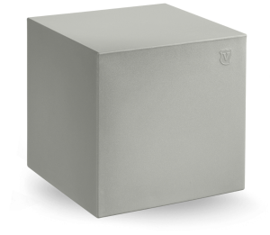 Pufa Cube 40x40 cm jasnoszara ARG - Lyxo Design