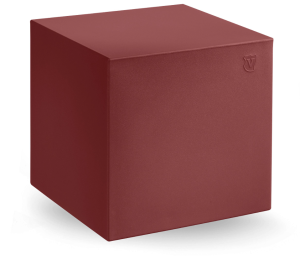 Pufa Cube 40x40 cm czerwona GNT - Lyxo Design