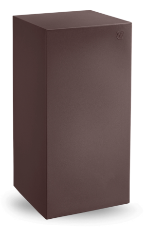 Stołek barowy Cube jasnobrązowy TPZ - Lyxo Design