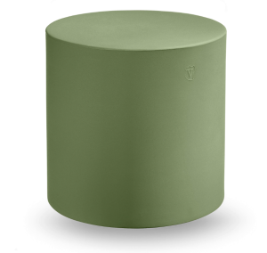 Pufa Cylinder zielona AGT - Lyxo Design