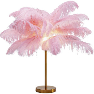 Lampa stołowa Feather Palm Pink 60cm