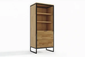 Regał drewniany dębowy Kongo KG 04