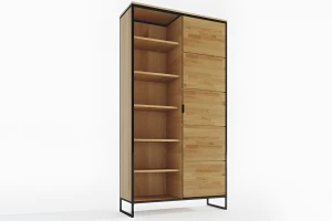 Szafa drewniana dębowa Kongo LOFT 05